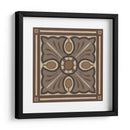 Piazza Tile En Brown I - June Erica Vess | Cuadro decorativo de Canvas Lab