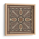 Piazza Tile En Brown I - June Erica Vess | Cuadro decorativo de Canvas Lab