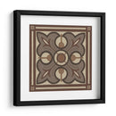 Tile Piazza En Brown Ii - June Erica Vess | Cuadro decorativo de Canvas Lab