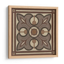 Tile Piazza En Brown Ii - June Erica Vess | Cuadro decorativo de Canvas Lab