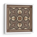 Tile Piazza En Brown Ii - June Erica Vess | Cuadro decorativo de Canvas Lab