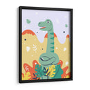 HOLA, NIÑO, DICE EL BRONTOSAURIO - Najesi | Cuadro decorativo de Canvas Lab