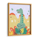 HOLA, NIÑO, DICE EL BRONTOSAURIO - Najesi | Cuadro decorativo de Canvas Lab