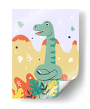 HOLA, NIÑO, DICE EL BRONTOSAURIO - Najesi | Cuadro decorativo de Canvas Lab