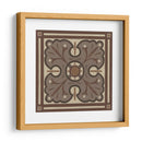 Tile Piazza En Brown Iv - June Erica Vess | Cuadro decorativo de Canvas Lab