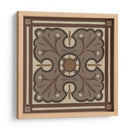 Tile Piazza En Brown Iv - June Erica Vess | Cuadro decorativo de Canvas Lab