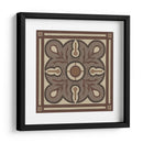 Tile Piazza En Brown Iii - June Erica Vess | Cuadro decorativo de Canvas Lab