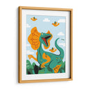 HOLA, NIÑO, DICE EL DILOPHOSAURUS - Najesi | Cuadro decorativo de Canvas Lab