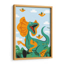 HOLA, NIÑO, DICE EL DILOPHOSAURUS - Najesi | Cuadro decorativo de Canvas Lab