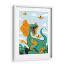 HOLA, NIÑO, DICE EL DILOPHOSAURUS - Najesi | Cuadro decorativo de Canvas Lab