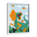 HOLA, NIÑO, DICE EL DILOPHOSAURUS - Najesi | Cuadro decorativo de Canvas Lab