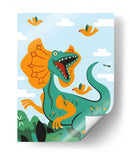 HOLA, NIÑO, DICE EL DILOPHOSAURUS - Najesi | Cuadro decorativo de Canvas Lab