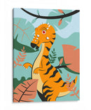 HOLA, NIÑO, DICE EL PACHYCEPHALOSAURUS - Najesi | Cuadro decorativo de Canvas Lab