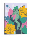 HOLA, NIÑO, DICE EL PARASAUROLOPHUS - Najesi | Cuadro decorativo de Canvas Lab