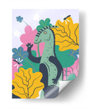 HOLA, NIÑO, DICE EL PARASAUROLOPHUS - Najesi | Cuadro decorativo de Canvas Lab