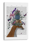 Birduidor De Zorro Con Piña - Fab Funky | Cuadro decorativo de Canvas Lab