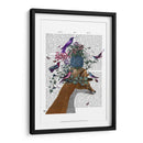 Birduidor De Zorro Con Piña - Fab Funky | Cuadro decorativo de Canvas Lab