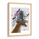 Birduidor De Zorro Con Piña - Fab Funky | Cuadro decorativo de Canvas Lab