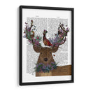 Birdidor De Ciervos, Escocés - Fab Funky | Cuadro decorativo de Canvas Lab