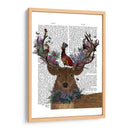 Birdidor De Ciervos, Escocés - Fab Funky | Cuadro decorativo de Canvas Lab