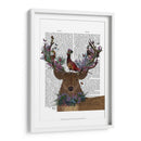 Birdidor De Ciervos, Escocés - Fab Funky | Cuadro decorativo de Canvas Lab