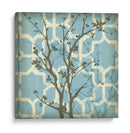 Silueta Y Patrón I - Jennifer Goldberger | Cuadro decorativo de Canvas Lab