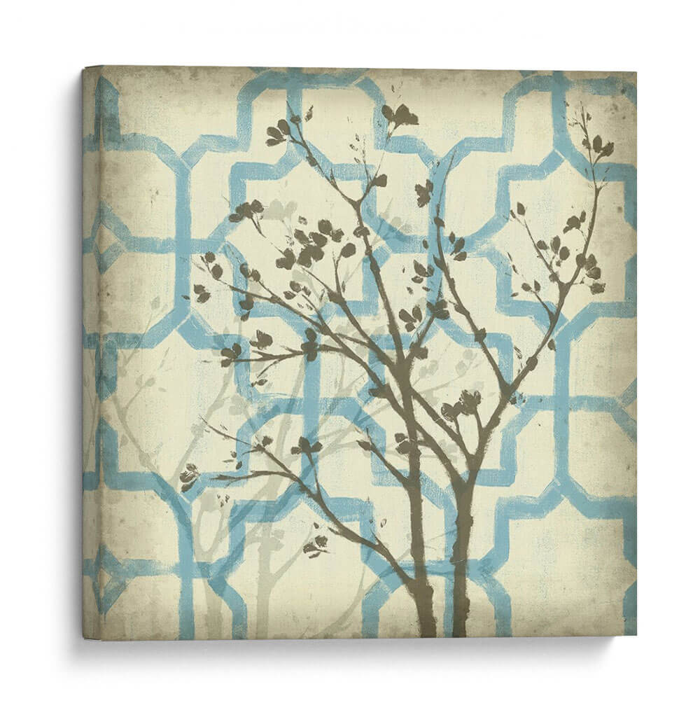 Silueta Y Patrón Ii - Jennifer Goldberger | Cuadro decorativo de Canvas Lab
