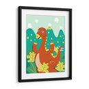 HOLA, NIÑO, DICE EL ESTEGOSAURIO - Najesi | Cuadro decorativo de Canvas Lab