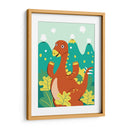 HOLA, NIÑO, DICE EL ESTEGOSAURIO - Najesi | Cuadro decorativo de Canvas Lab