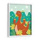 HOLA, NIÑO, DICE EL ESTEGOSAURIO - Najesi | Cuadro decorativo de Canvas Lab