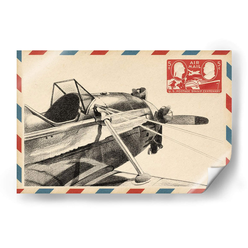 Vintage Airmail I - Ethan Harper | Cuadro decorativo de Canvas Lab