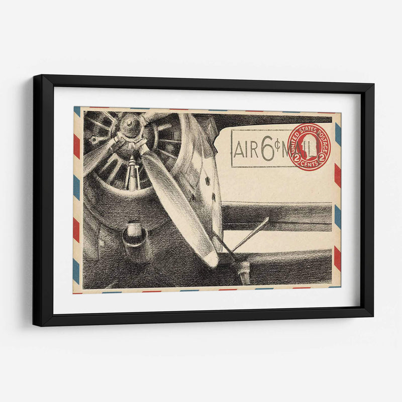 Vintage Airmail Ii - Ethan Harper | Cuadro decorativo de Canvas Lab