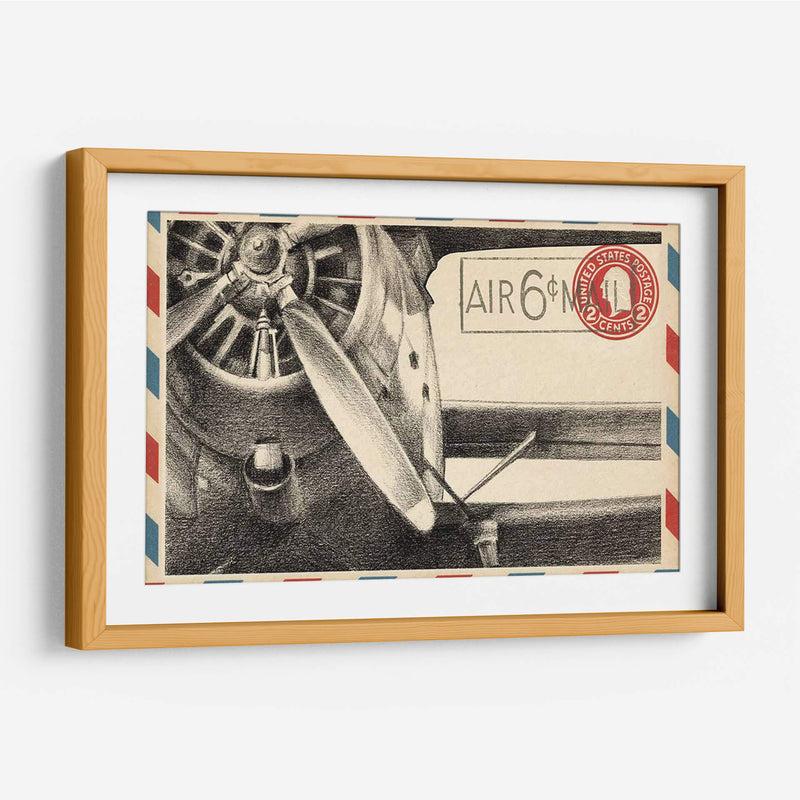 Vintage Airmail Ii - Ethan Harper | Cuadro decorativo de Canvas Lab