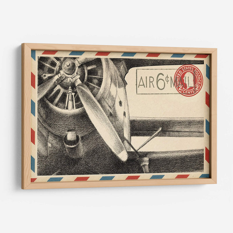 Vintage Airmail Ii - Ethan Harper | Cuadro decorativo de Canvas Lab