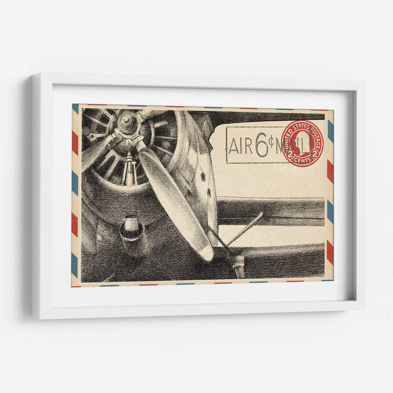 Vintage Airmail Ii - Ethan Harper | Cuadro decorativo de Canvas Lab