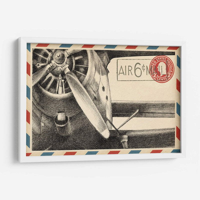 Vintage Airmail Ii - Ethan Harper | Cuadro decorativo de Canvas Lab