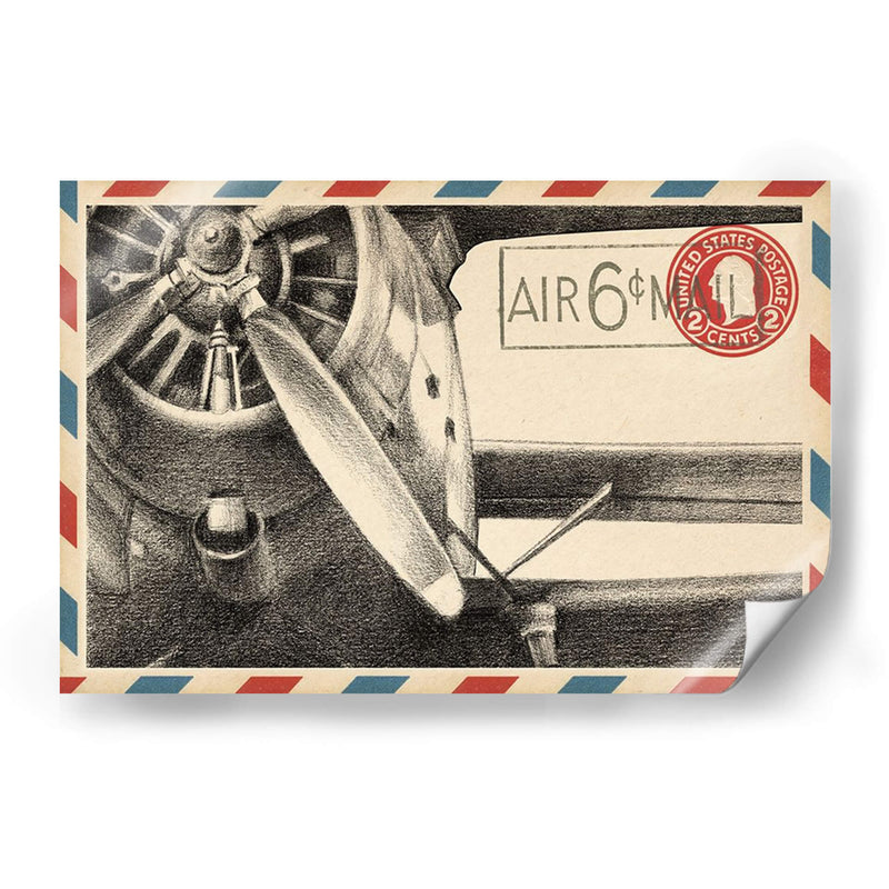 Vintage Airmail Ii - Ethan Harper | Cuadro decorativo de Canvas Lab