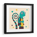 HOLA, NIÑO, DICE EL CAMALEÓN - Najesi | Cuadro decorativo de Canvas Lab