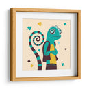 HOLA, NIÑO, DICE EL CAMALEÓN - Najesi | Cuadro decorativo de Canvas Lab