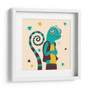 HOLA, NIÑO, DICE EL CAMALEÓN - Najesi | Cuadro decorativo de Canvas Lab