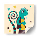 HOLA, NIÑO, DICE EL CAMALEÓN - Najesi | Cuadro decorativo de Canvas Lab