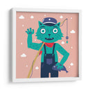 HOLA, NIÑO, DICE EL GATO - Najesi | Cuadro decorativo de Canvas Lab