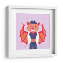 HOLA, NIÑO, DICE EL MURCIÉLAGO - Najesi | Cuadro decorativo de Canvas Lab