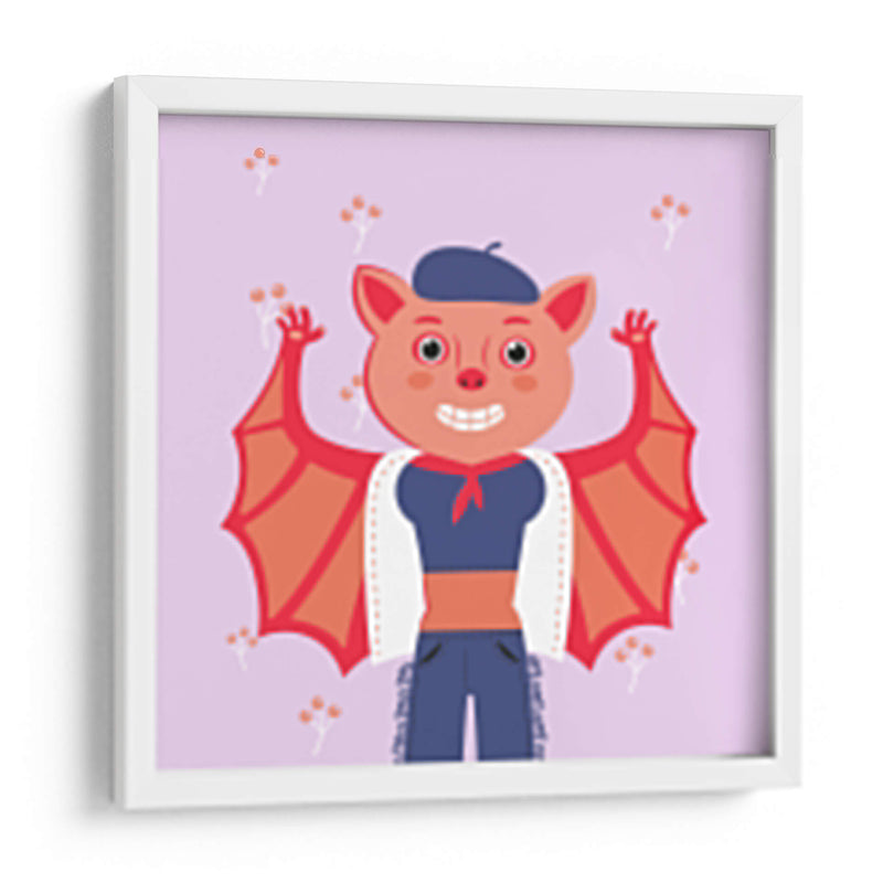 HOLA, NIÑO, DICE EL MURCIÉLAGO - Najesi | Cuadro decorativo de Canvas Lab