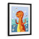 HOLA, NIÑO, DICE EL TIRANOSAURIO - Najesi | Cuadro decorativo de Canvas Lab