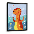 HOLA, NIÑO, DICE EL TIRANOSAURIO - Najesi | Cuadro decorativo de Canvas Lab