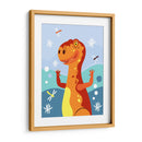 HOLA, NIÑO, DICE EL TIRANOSAURIO - Najesi | Cuadro decorativo de Canvas Lab