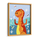 HOLA, NIÑO, DICE EL TIRANOSAURIO - Najesi | Cuadro decorativo de Canvas Lab