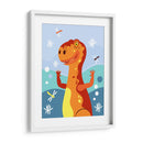 HOLA, NIÑO, DICE EL TIRANOSAURIO - Najesi | Cuadro decorativo de Canvas Lab