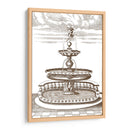 Fuente Del Patio I - Vision Studio | Cuadro decorativo de Canvas Lab